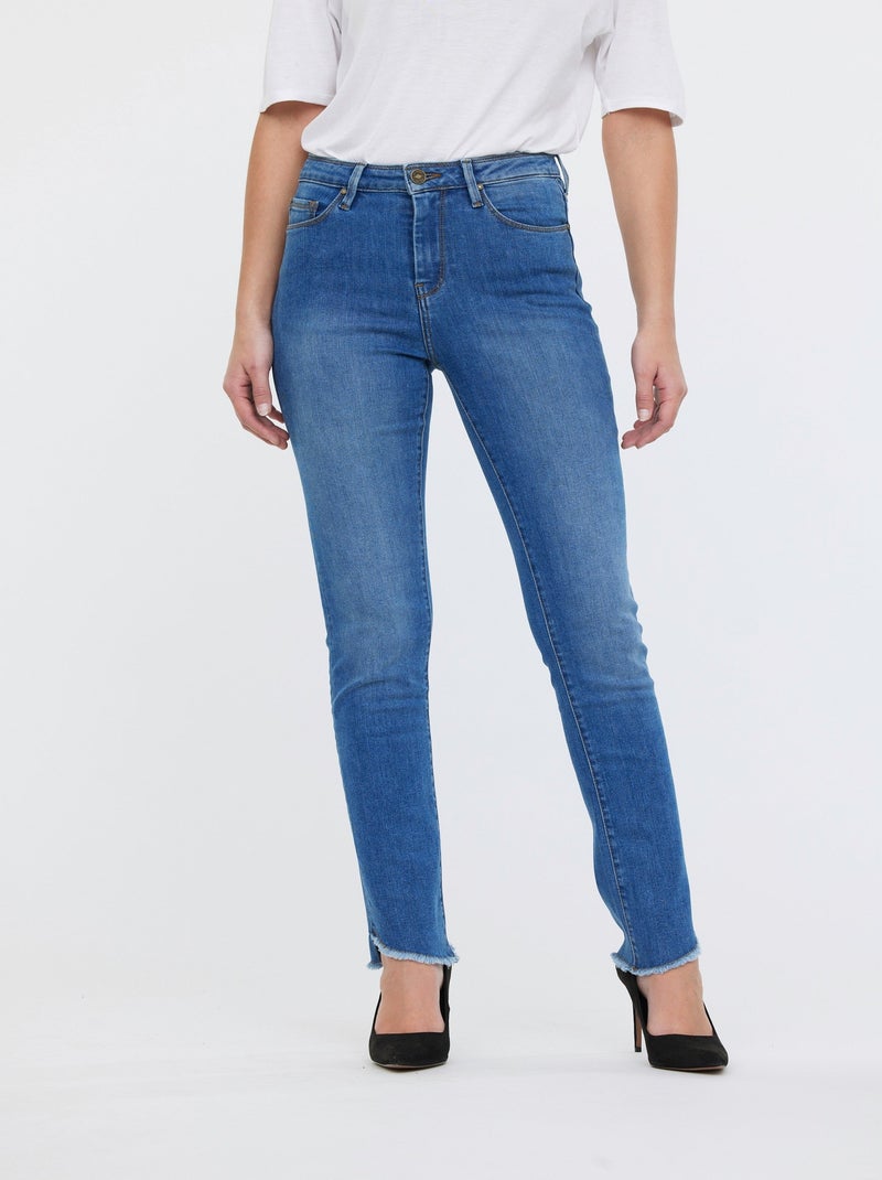Lee Cooper - Jeans LC161 Medium blue brushed Bleu - Kiabi