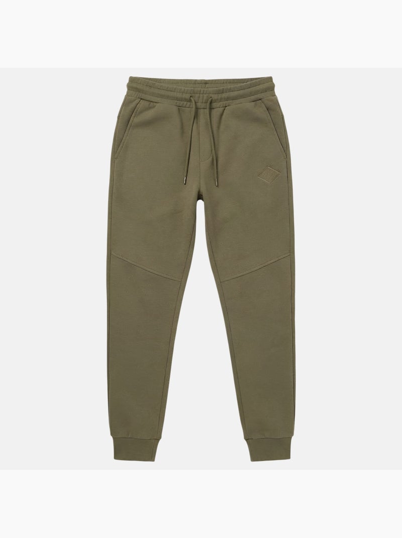 Lee cooper - jogging à cordon, poches latérales, bas resserrés Kaki - Kiabi