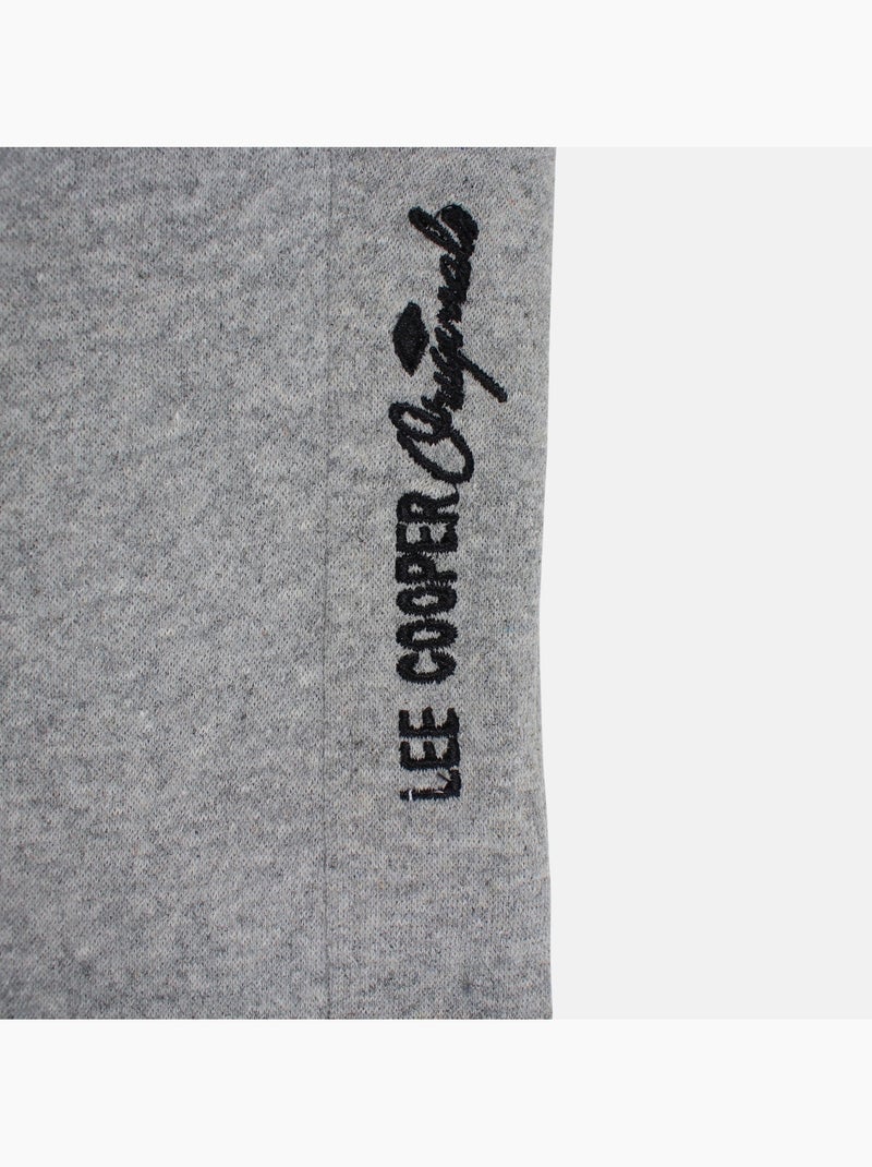 Lee cooper - jogging coupe droite à cordon, bas resserrés Gris - Kiabi
