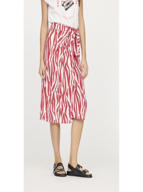 Lee Cooper - Jupe coton porte feuille PALOMA - Kiabi
