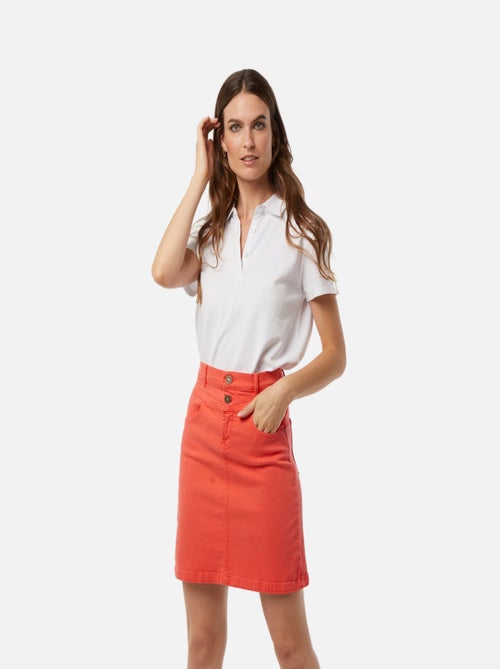 Lee Cooper - Jupe coton regular POKA - Kiabi