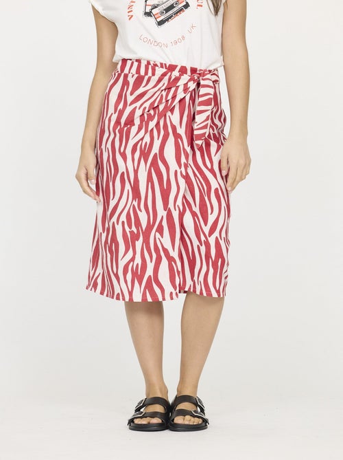 Lee Cooper - Jupe PALOMA Rouge - Kiabi