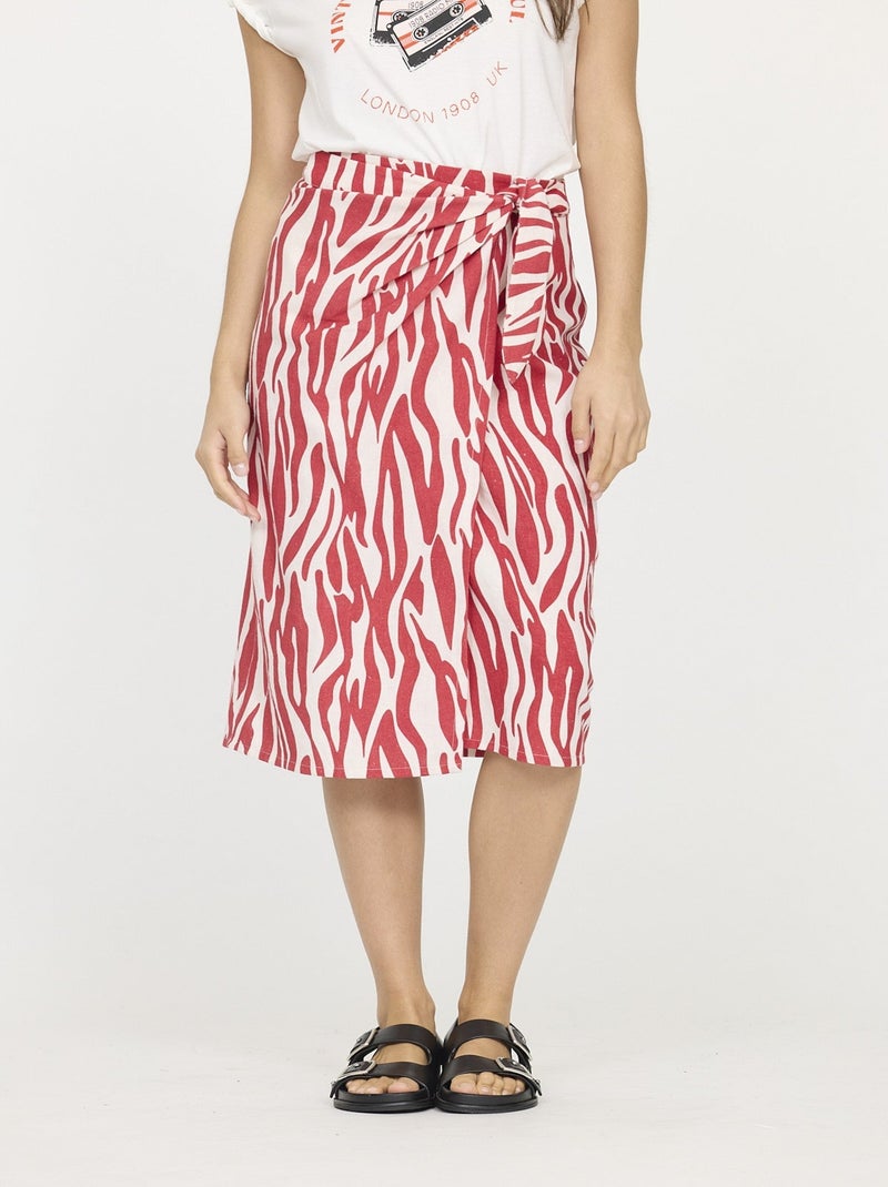 Lee Cooper - Jupe PALOMA Rouge Rouge - Kiabi