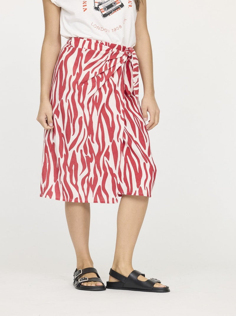 Lee Cooper - Jupe PALOMA Rouge Rouge - Kiabi