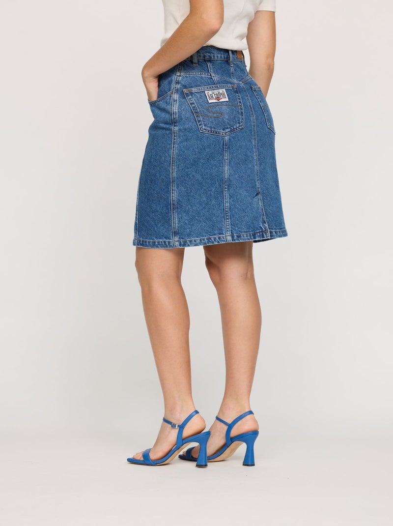 Lee Cooper - Jupe Pasti Vintage Bleu - Kiabi