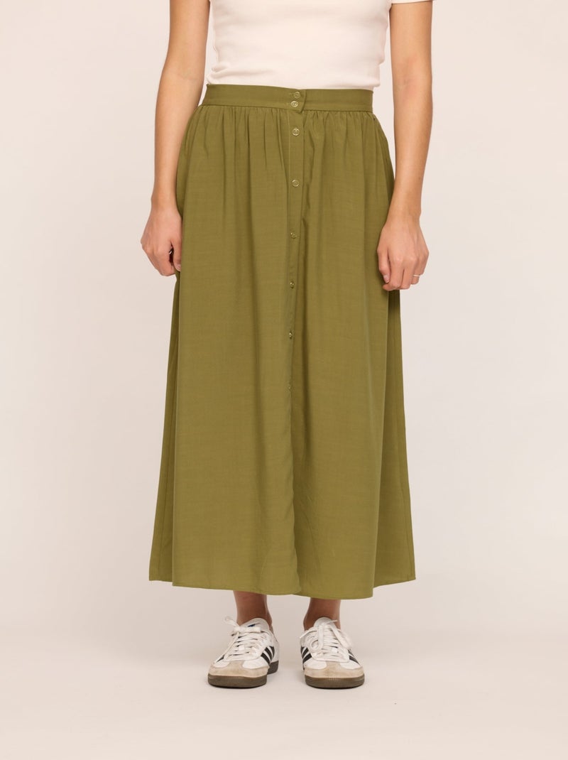 Lee Cooper - Jupe PIKY Olive Vert olive - Kiabi