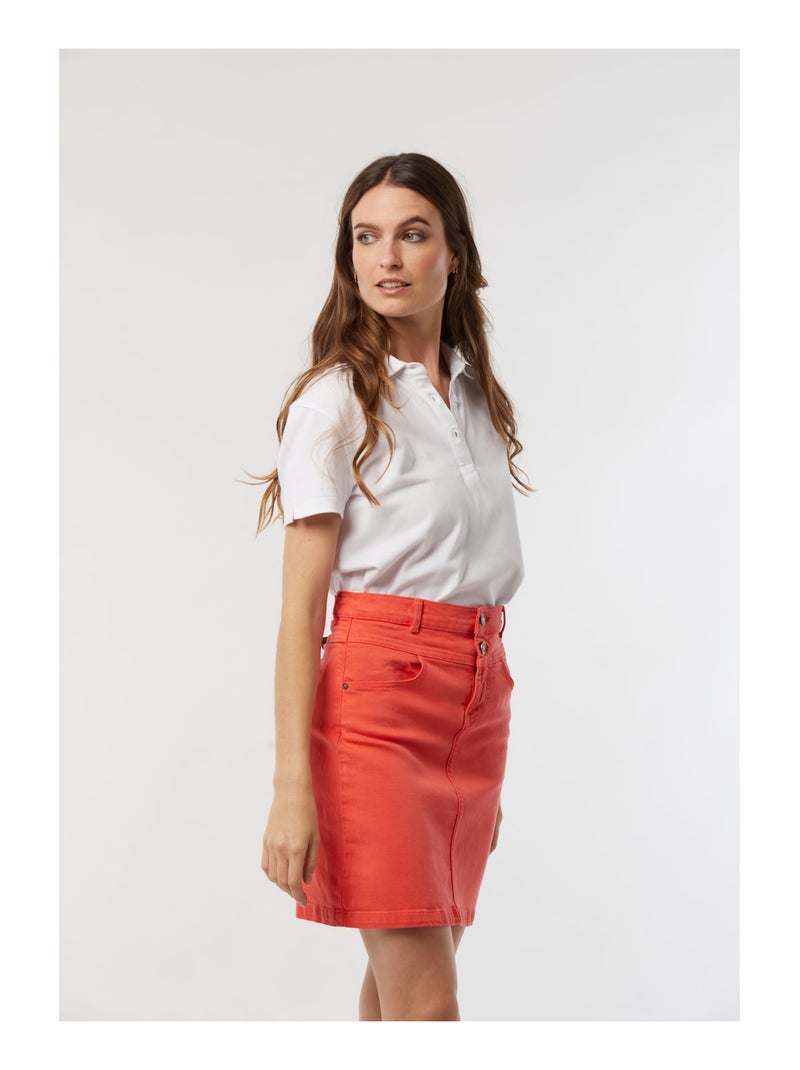 Lee Cooper - Jupe POKA Acide orange Orange - Kiabi