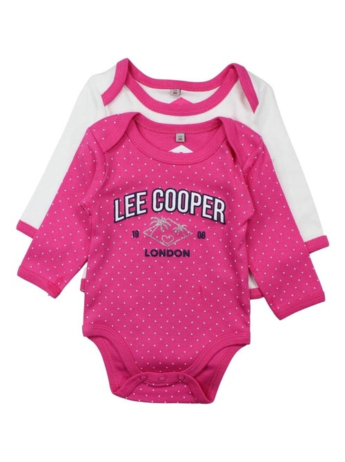 Lee Cooper - Lot de 2 bodys  en coton - Kiabi