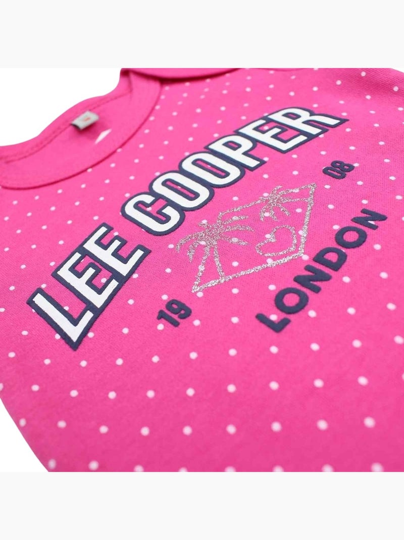 Lee Cooper - Lot de 2 bodys Lee Cooper Rose - Kiabi