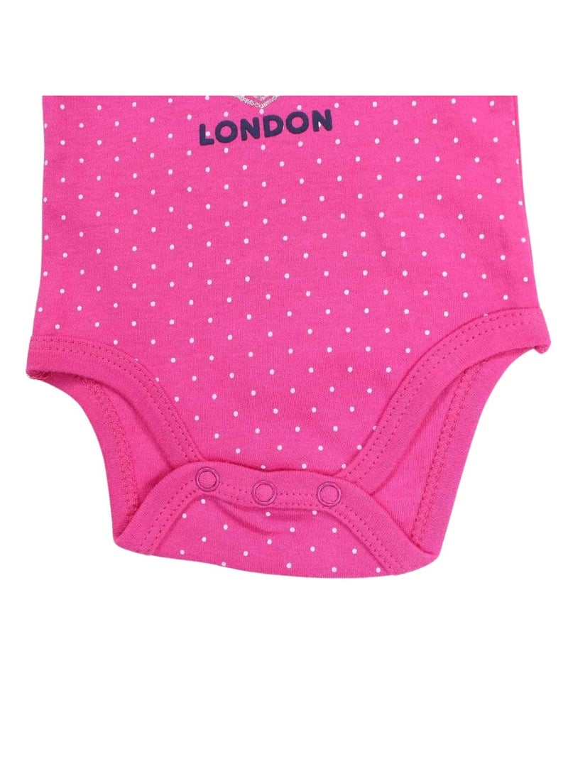 Lee Cooper - Lot de 2 bodys Lee Cooper Rose - Kiabi