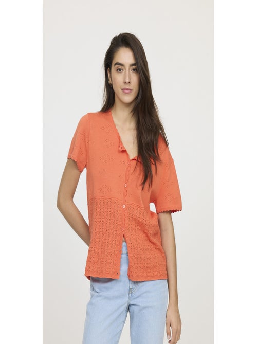 Lee Cooper - Maille manches courtes coton comfort AMINIA - Kiabi