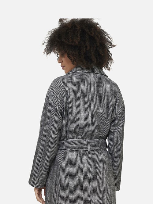 Lee Cooper - Manteau FAMIRA Anthracite - Kiabi