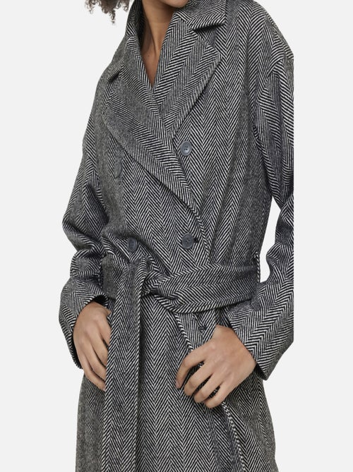 Lee Cooper - Manteau FAMIRA Anthracite - Kiabi