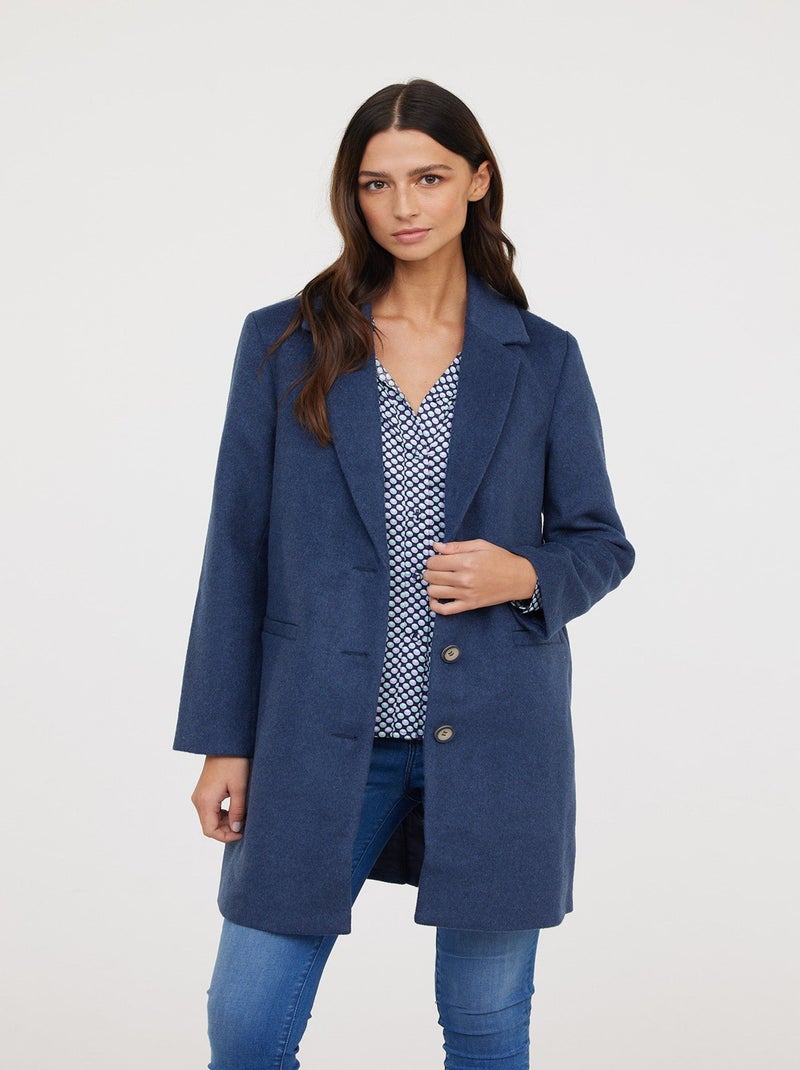 Lee Cooper - Manteau FIDA Marine Bleu - Kiabi
