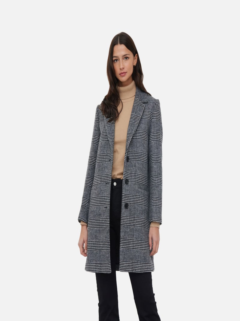 Lee Cooper - Manteau FIDA Noir / Blanc Blanc - Kiabi