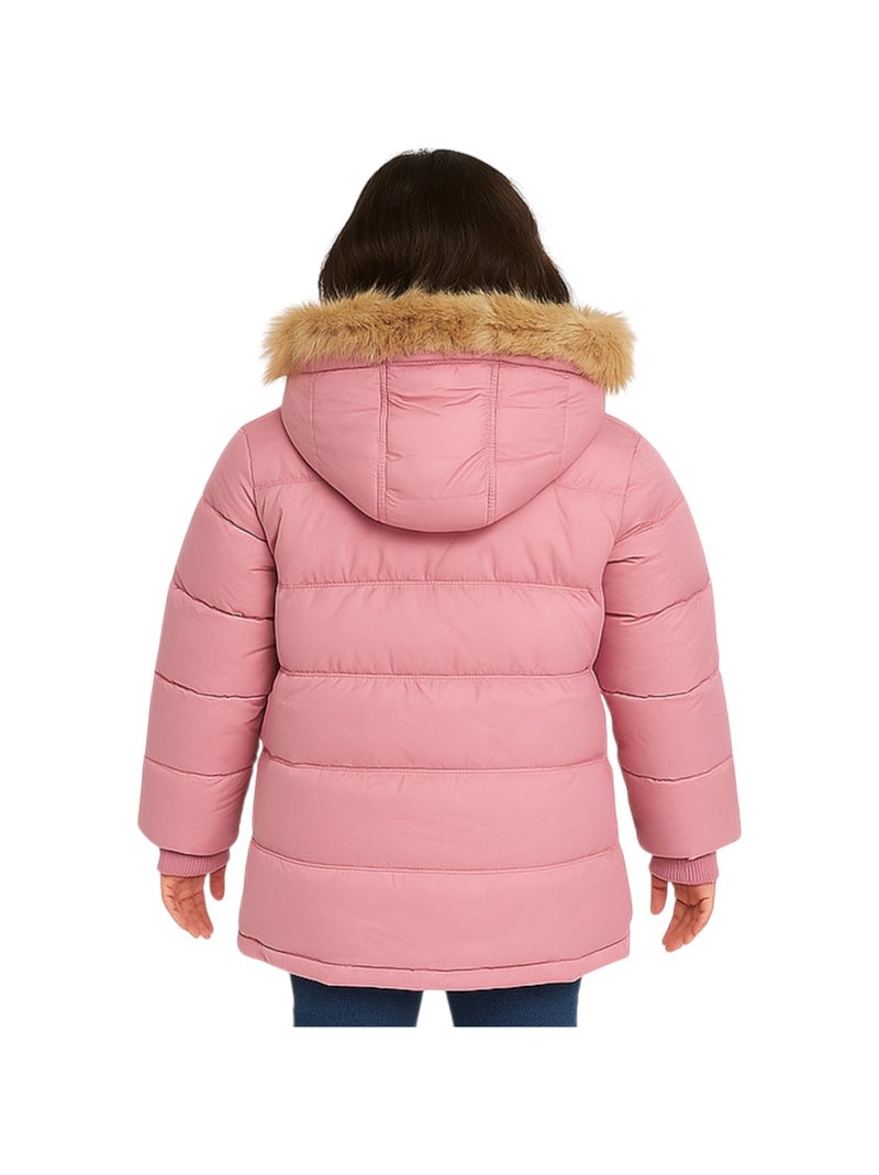 Lee Cooper - Manteau fille Rose - Kiabi