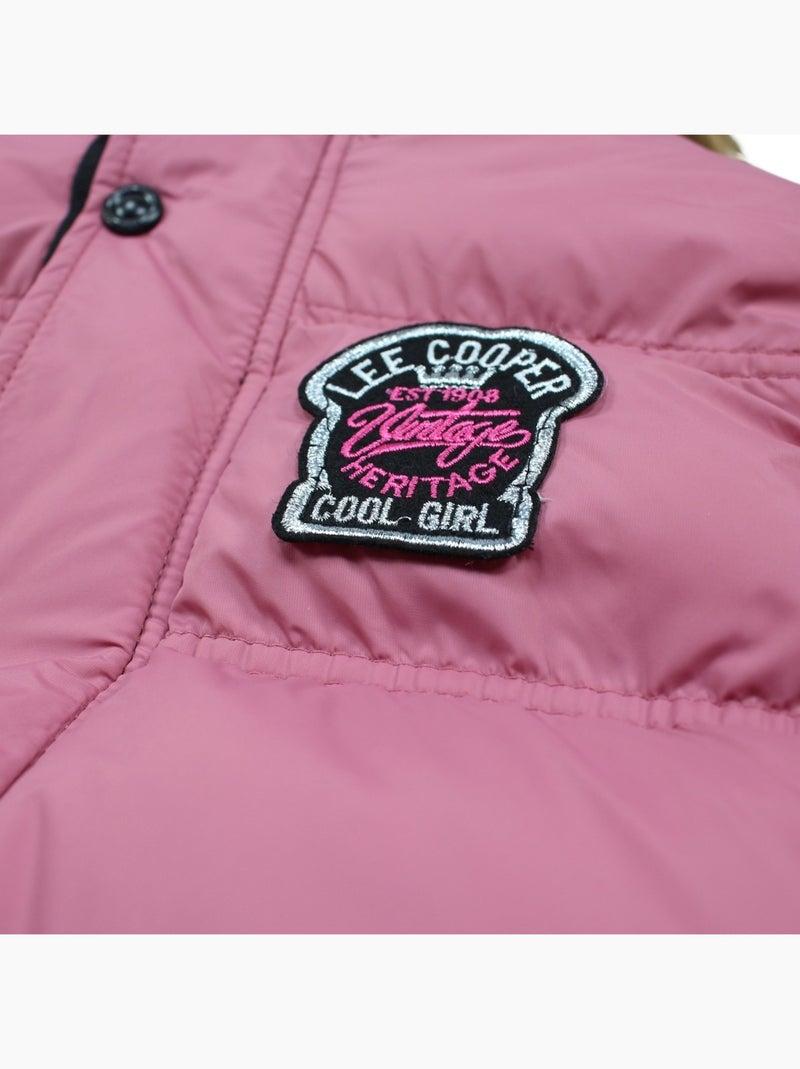 Lee Cooper - Manteau fille Rose - Kiabi