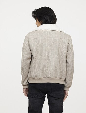 Lee Cooper - Manteau FREID Argile Beige