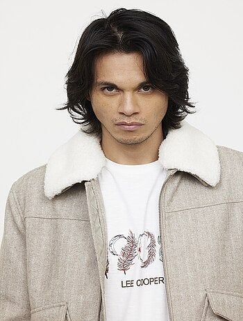 Lee Cooper - Manteau FREID Argile Beige