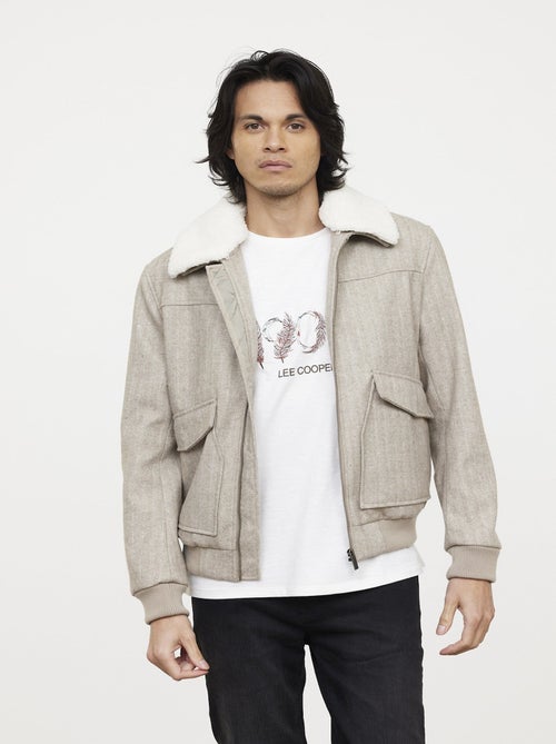 Lee Cooper - Manteau FREID Argile Beige - Kiabi