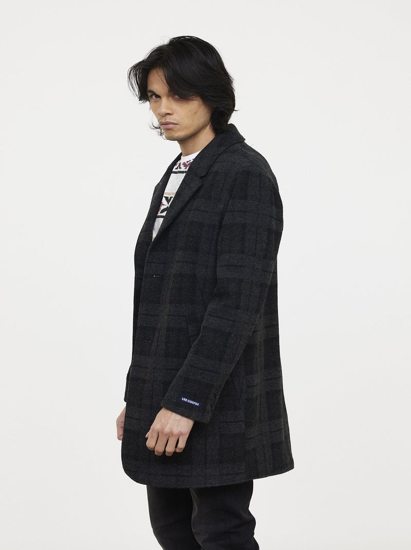 Lee Cooper - Manteau FROMBRE Anthracite Gris - Kiabi