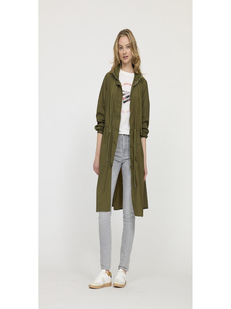 Lee Cooper - Manteau manches longues nylon  FAPINI Vert olive - Kiabi