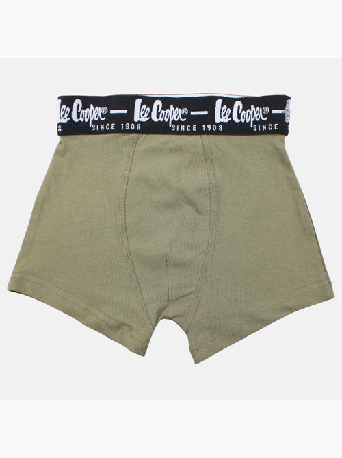 Lee Cooper - Pack de 3 boxers homme avec taille élastiquée - Kiabi