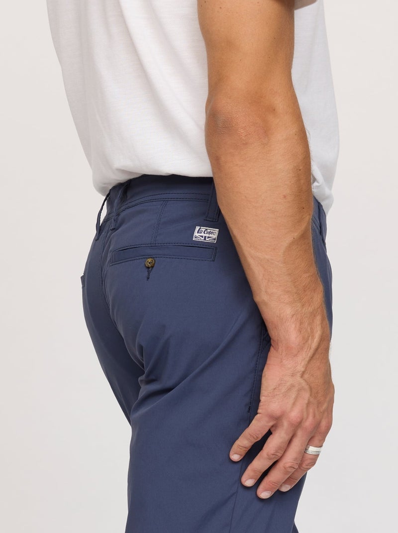 Lee Cooper - Pantalon Chino Straight Galant Bleu marine - Kiabi
