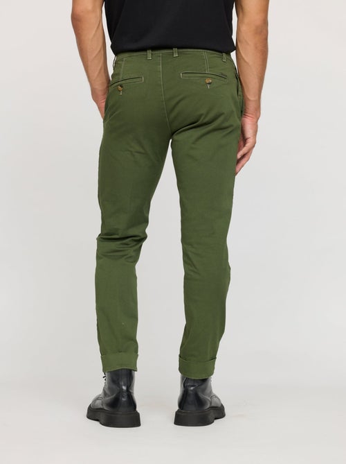 Lee Cooper - Pantalon Chino Straight Gery - Kiabi