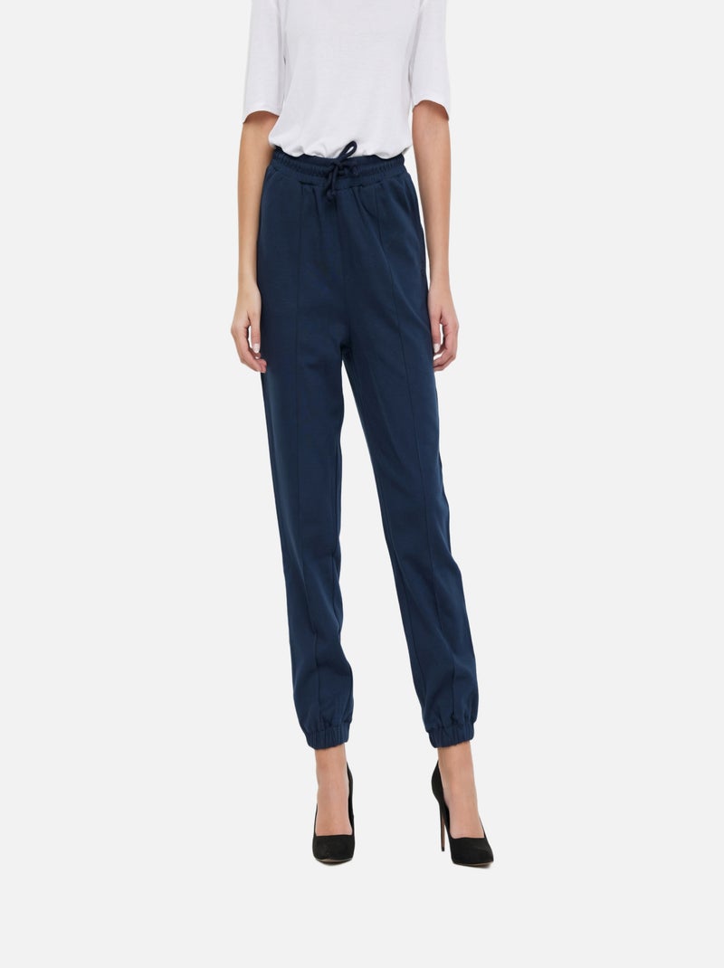 Lee Cooper - Pantalon coton chino slim fit NIMA Bleu marine - Kiabi