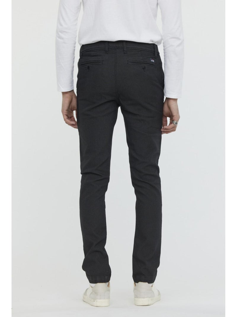 Lee Cooper - Pantalon coton chino straight GALANT gris anthracite - Kiabi