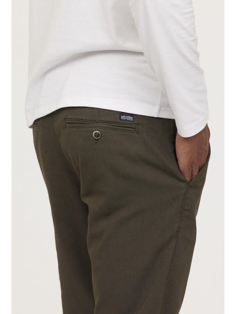 Pantalon Chino Lee Homme – Kaki, 36x29, X-Treme Confort, Beige Préppy