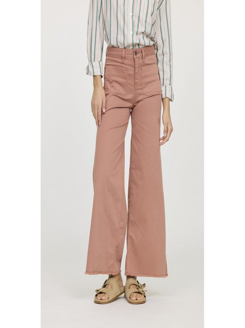 Lee Cooper - Pantalon coton cropped flare JOULIA - Kiabi