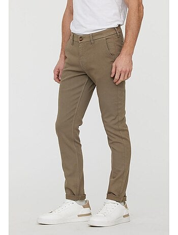 Lee Cooper - Pantalon coton chino slim NEILS