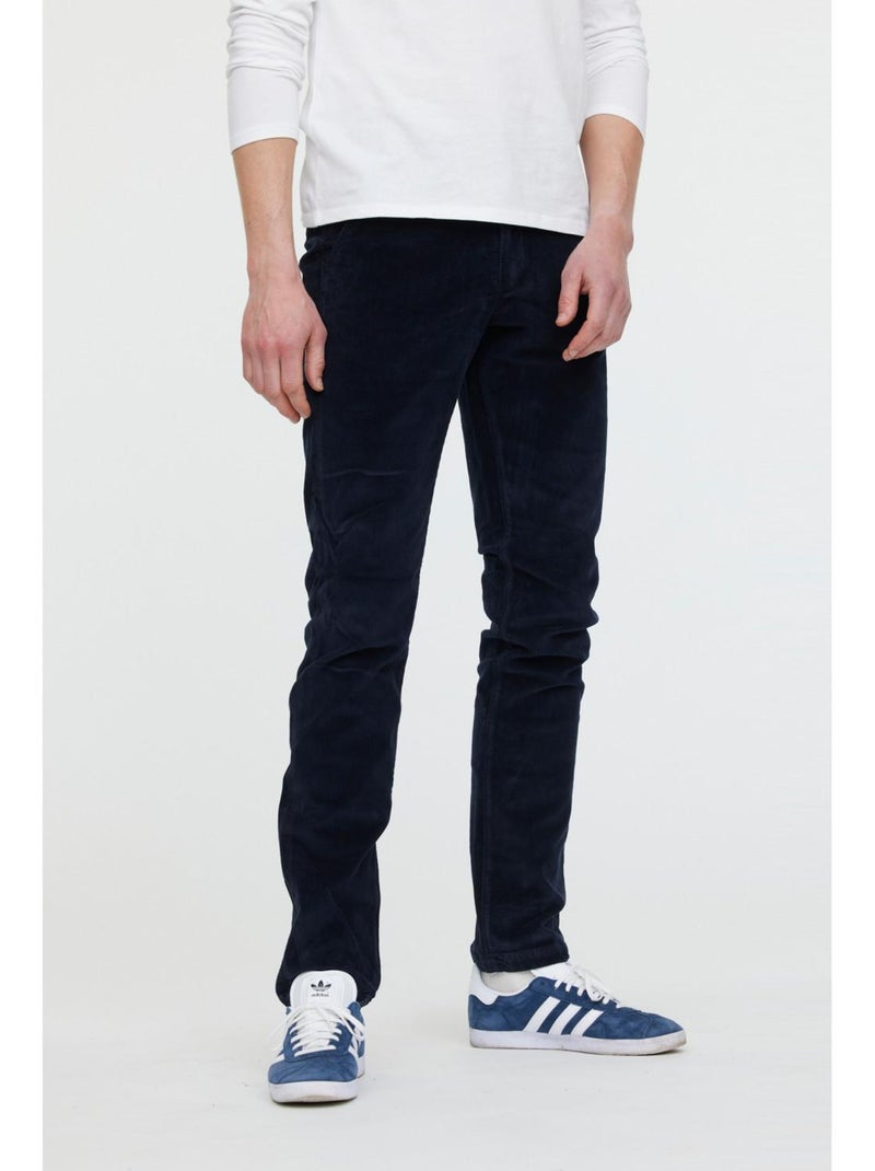 Lee Cooper - Pantalon coton straight GALANT Bleu marine - Kiabi