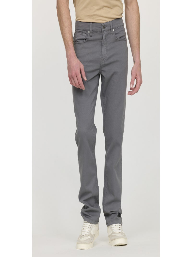 Lee Cooper - Pantalon coton straight LC126 gris anthracite - Kiabi