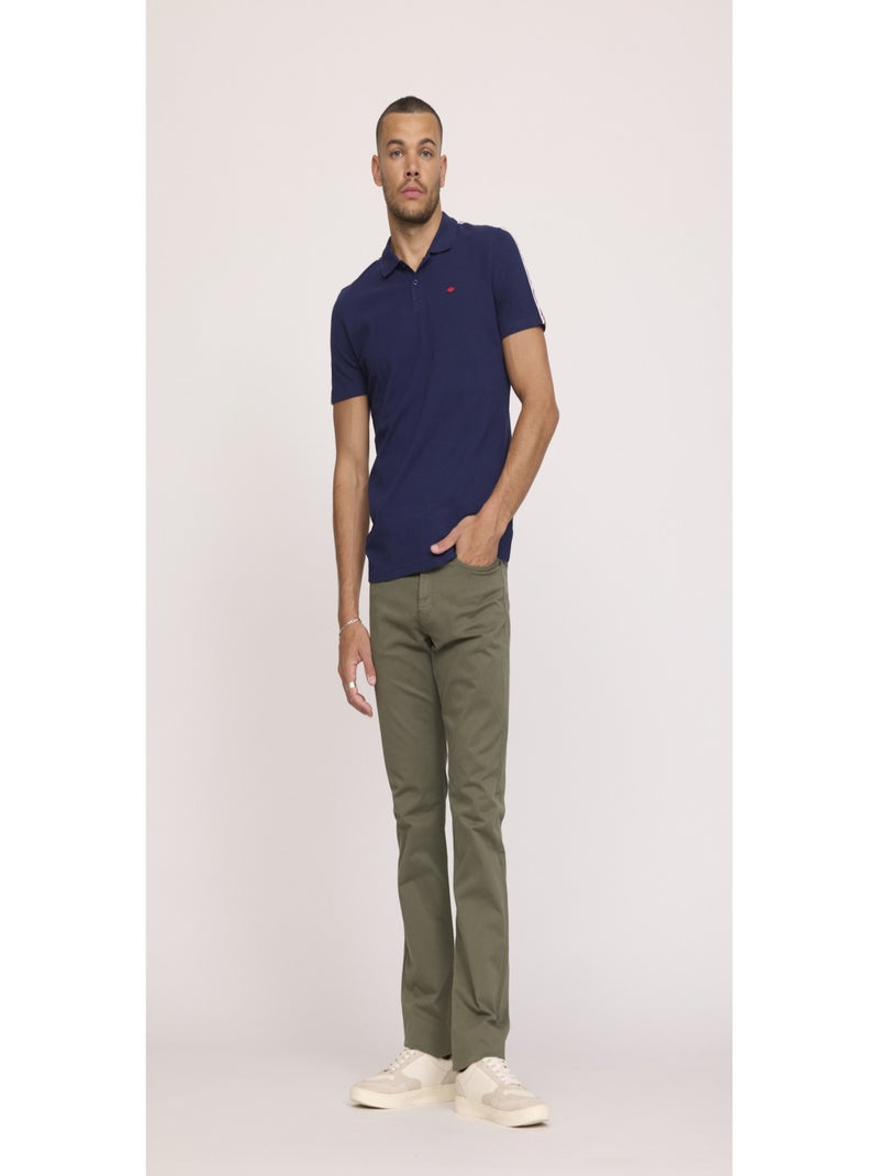 Lee Cooper - Pantalon coton straight LC126 Vert tilleul - Kiabi