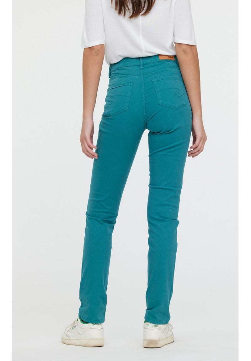 Lee Cooper - Pantalon coton straight LC161 Vert émeraude - Kiabi