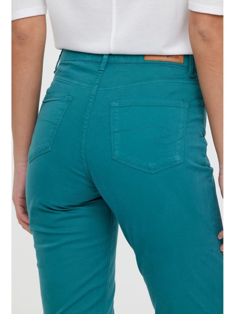 Lee Cooper - Pantalon coton straight LC161 Vert émeraude - Kiabi
