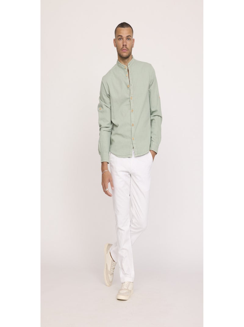 Lee Cooper - Pantalon coton tapered GLANCE Blanc - Kiabi