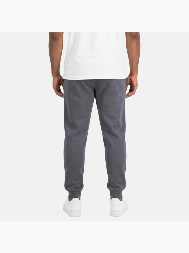 Lee cooper - pantalon de jogging à cordon de serrage, poches latérales et bas resserrés Gris - Kiabi