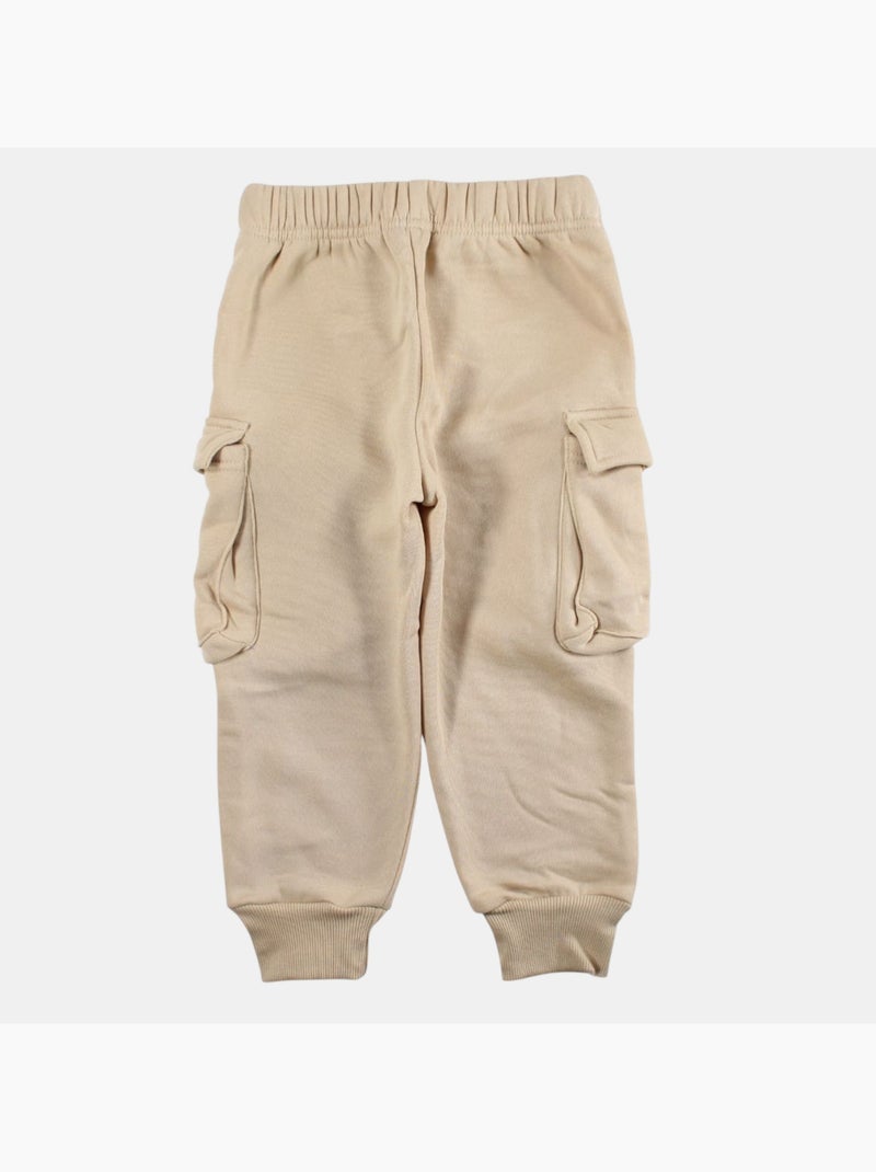 Lee cooper - pantalon de jogging cargo à cordon, coupe décontractée Beige - Kiabi