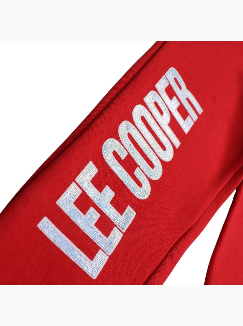Lee Cooper - Pantalon de jogging Fille avec imprimé Rouge - Kiabi
