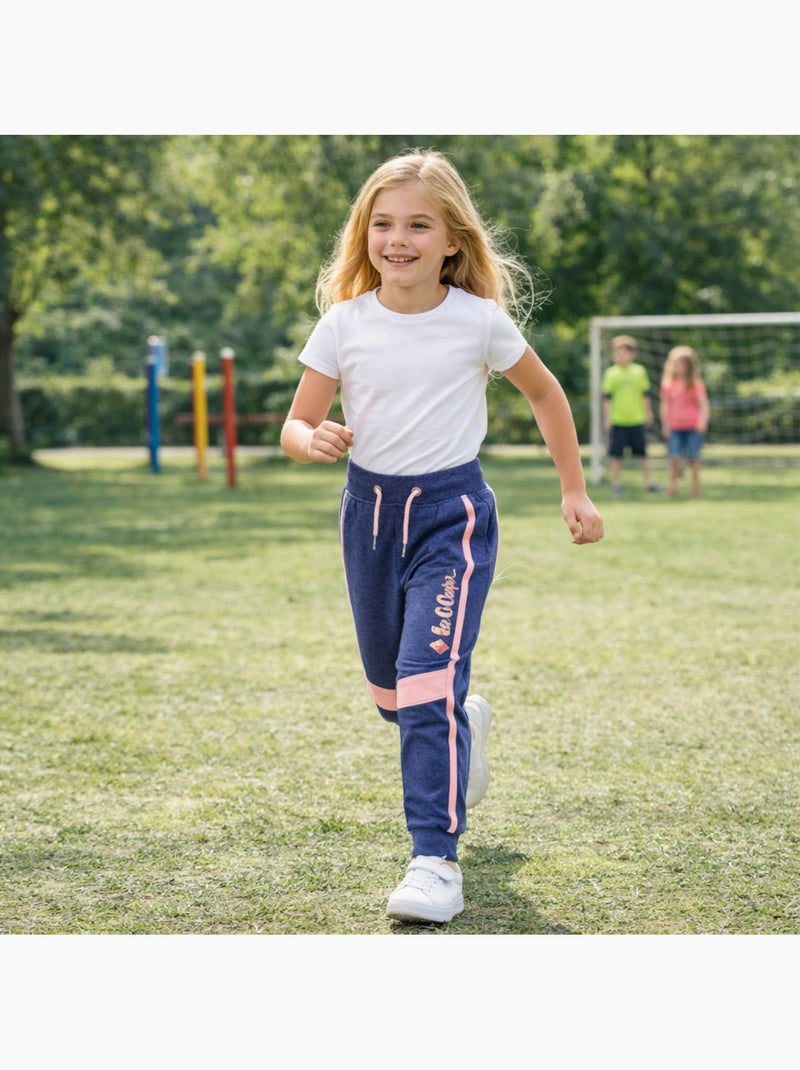 Lee Cooper - Pantalon de jogging fille Bleu marine - Kiabi