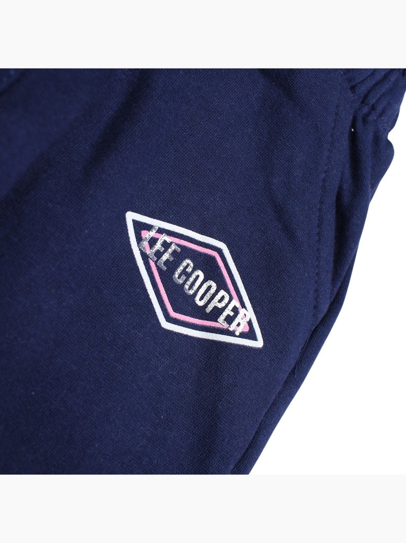 Lee Cooper - Pantalon de jogging fille Lee Cooper Bleu marine - Kiabi