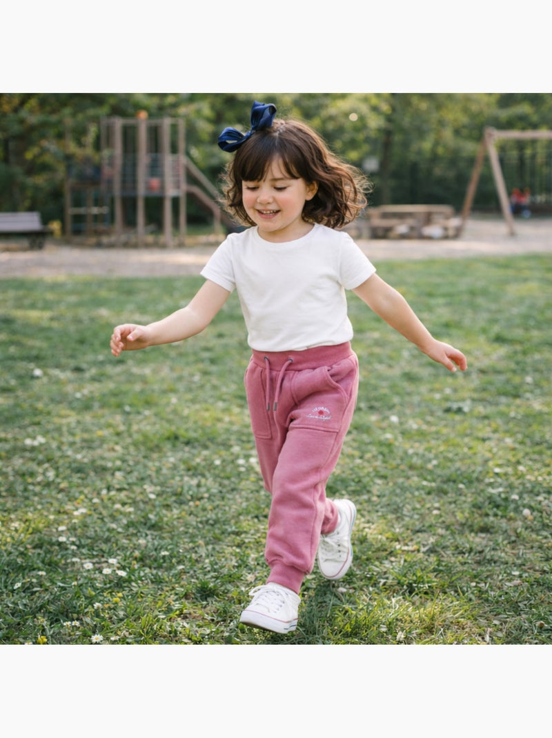 Lee Cooper - Pantalon de jogging fille Rose - Kiabi