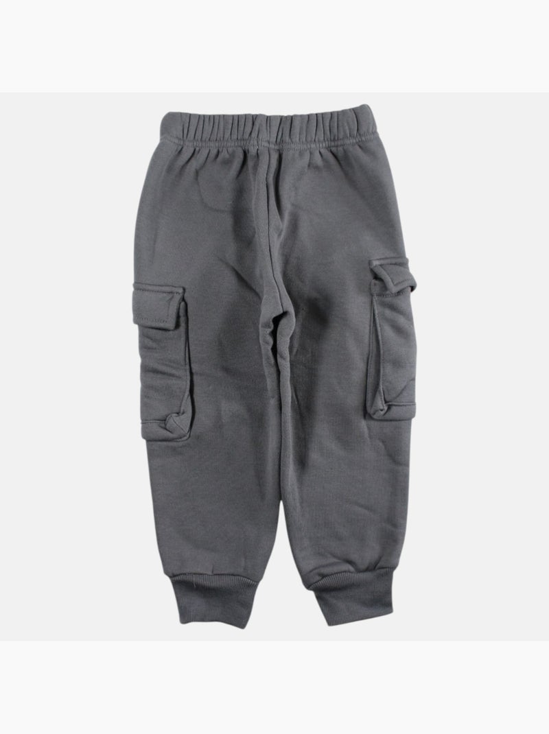 Lee Cooper - Pantalon de jogging garçon gris anthracite - Kiabi