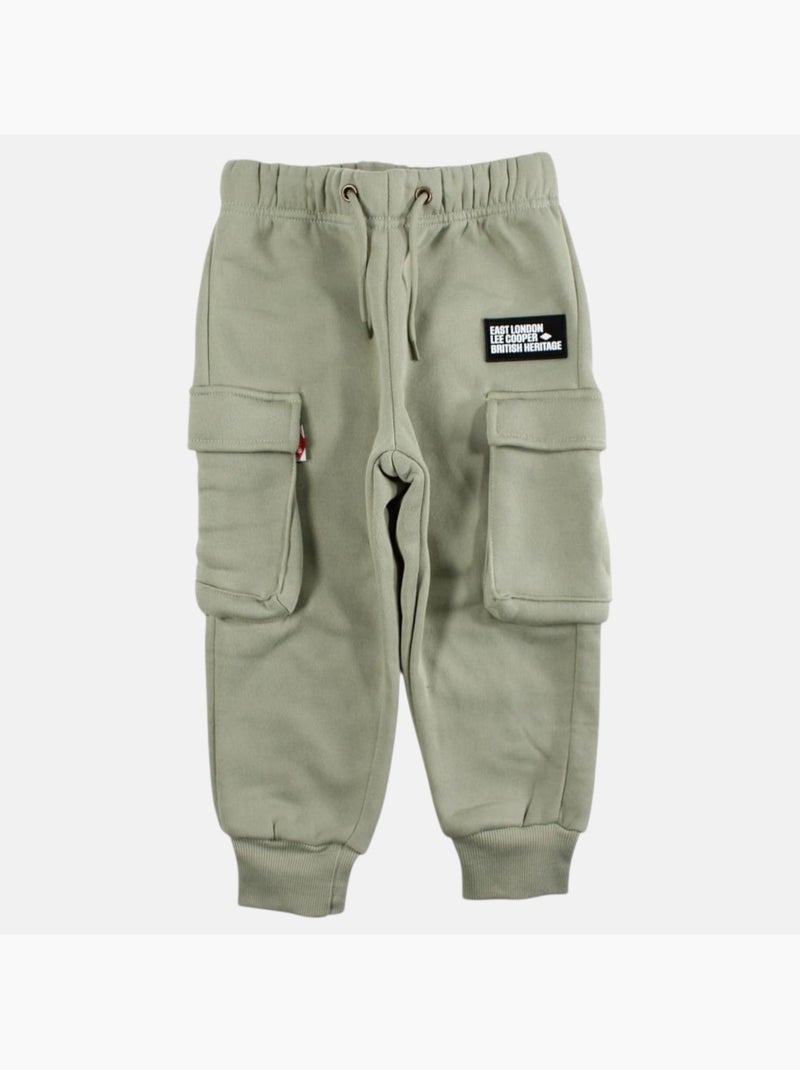 Lee Cooper - Pantalon de jogging garçon Kaki - Kiabi