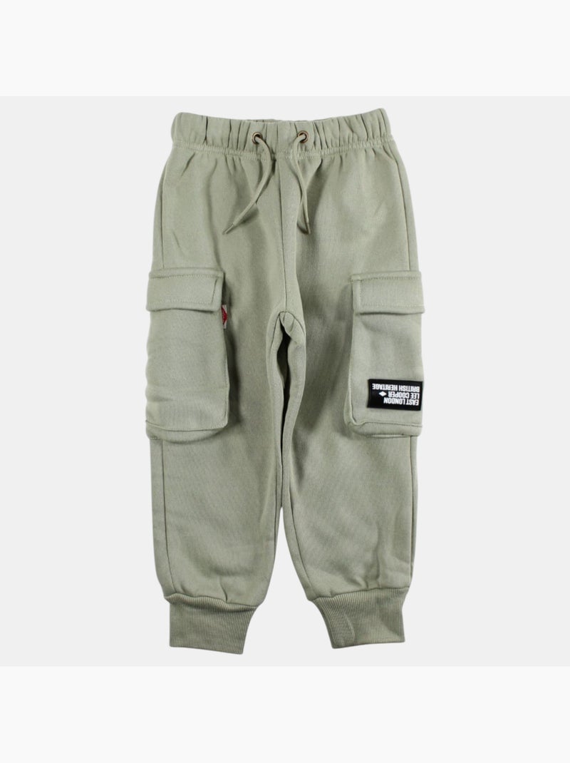 Lee Cooper - Pantalon de jogging garçon Kaki - Kiabi
