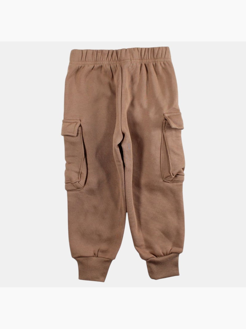 Lee Cooper - Pantalon de jogging garçon Marron - Kiabi